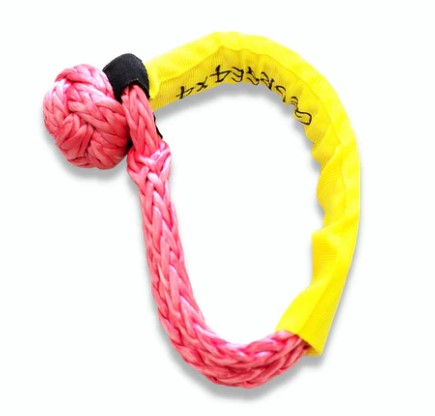 Thumbnail for GEORGE 4X4 Black Eye Soft Shackle Button Knot 30,000kg