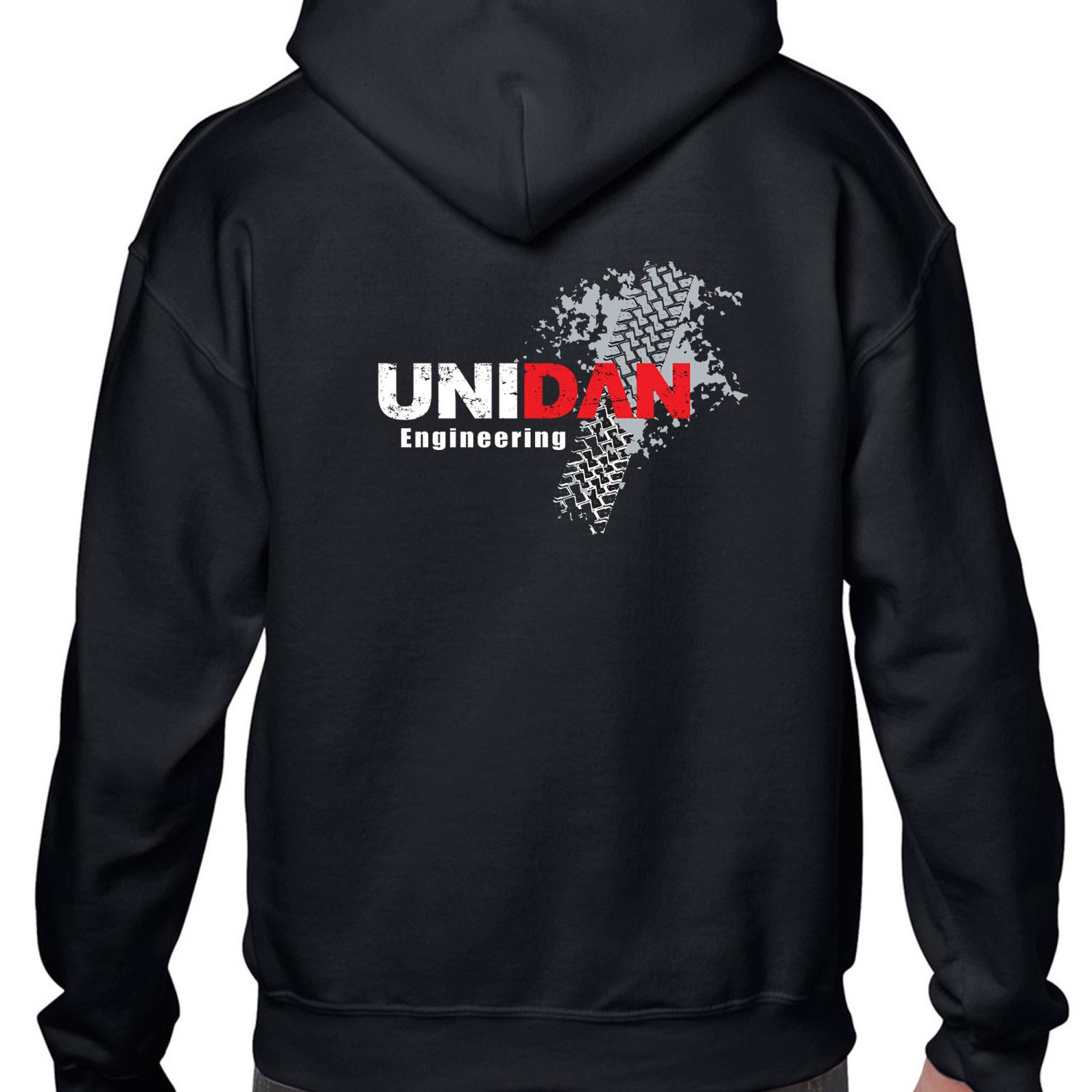 Thumbnail for UNIDAN CREW HOODIE BLACK