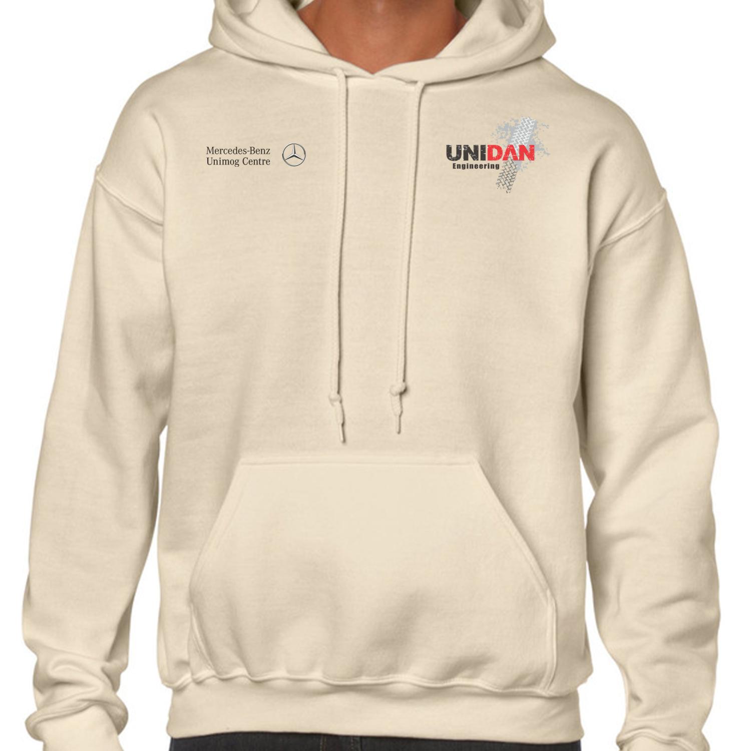 Image 1 for UNIDAN CREW HOODIE CREAM