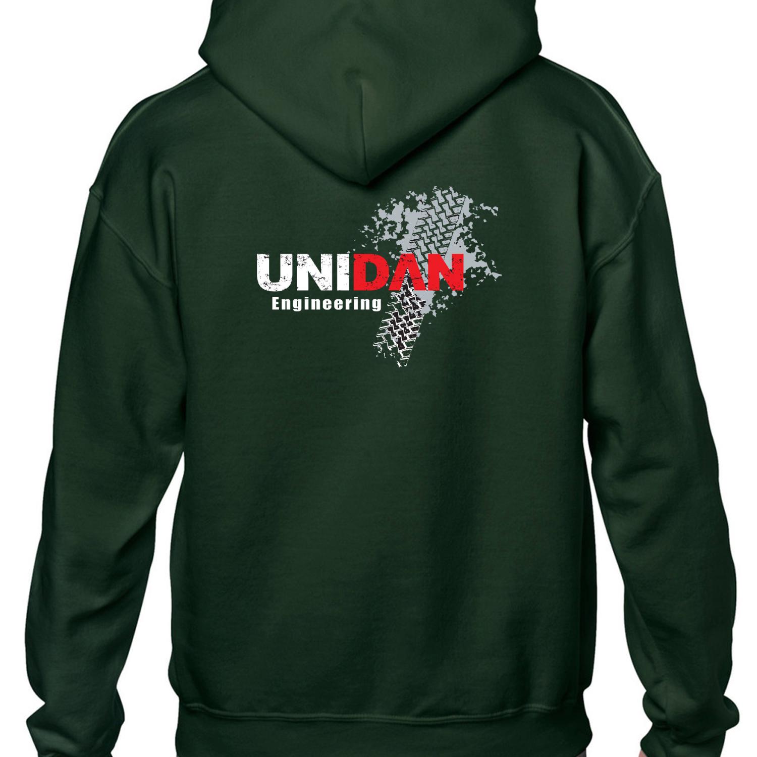 Image 0 for UNIDAN CREW HOODIE GREEN