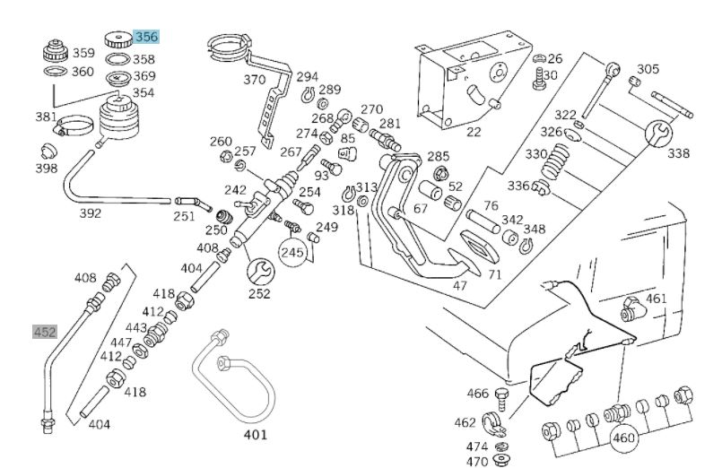 Image 1 for CLUTCH SLAVE OR BRAKE FLUID RESERVOIR CAP (U1700)