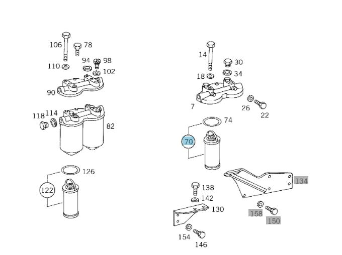 Image 1 for FUEL FILTER - U1300 & U1700