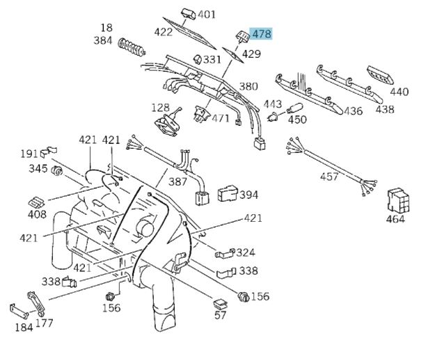 Image 1 for HEATER PANEL KNOB (U1700) 