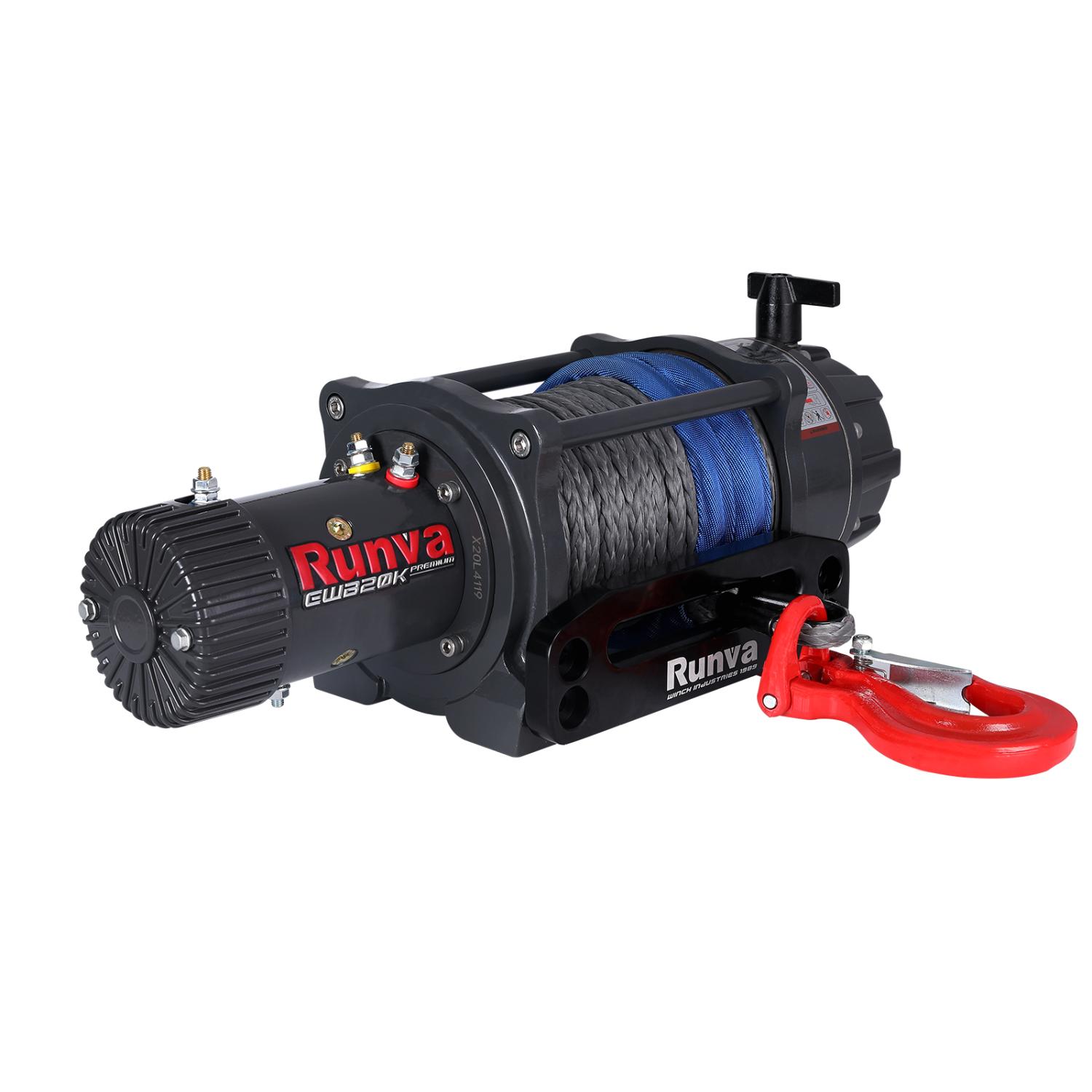 RUNVA 20 000LB 24V ELECTRIC WINCH RUNVA 20 000LB 24V ELECTRIC WINCH