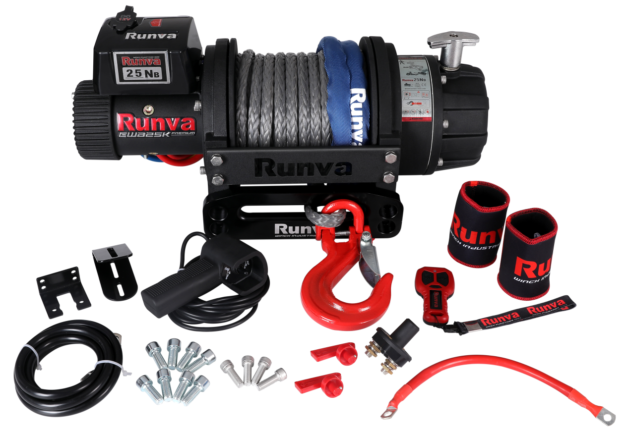 Image 3 for RUNVA 25,000LB 24V ELECTRIC WINCH