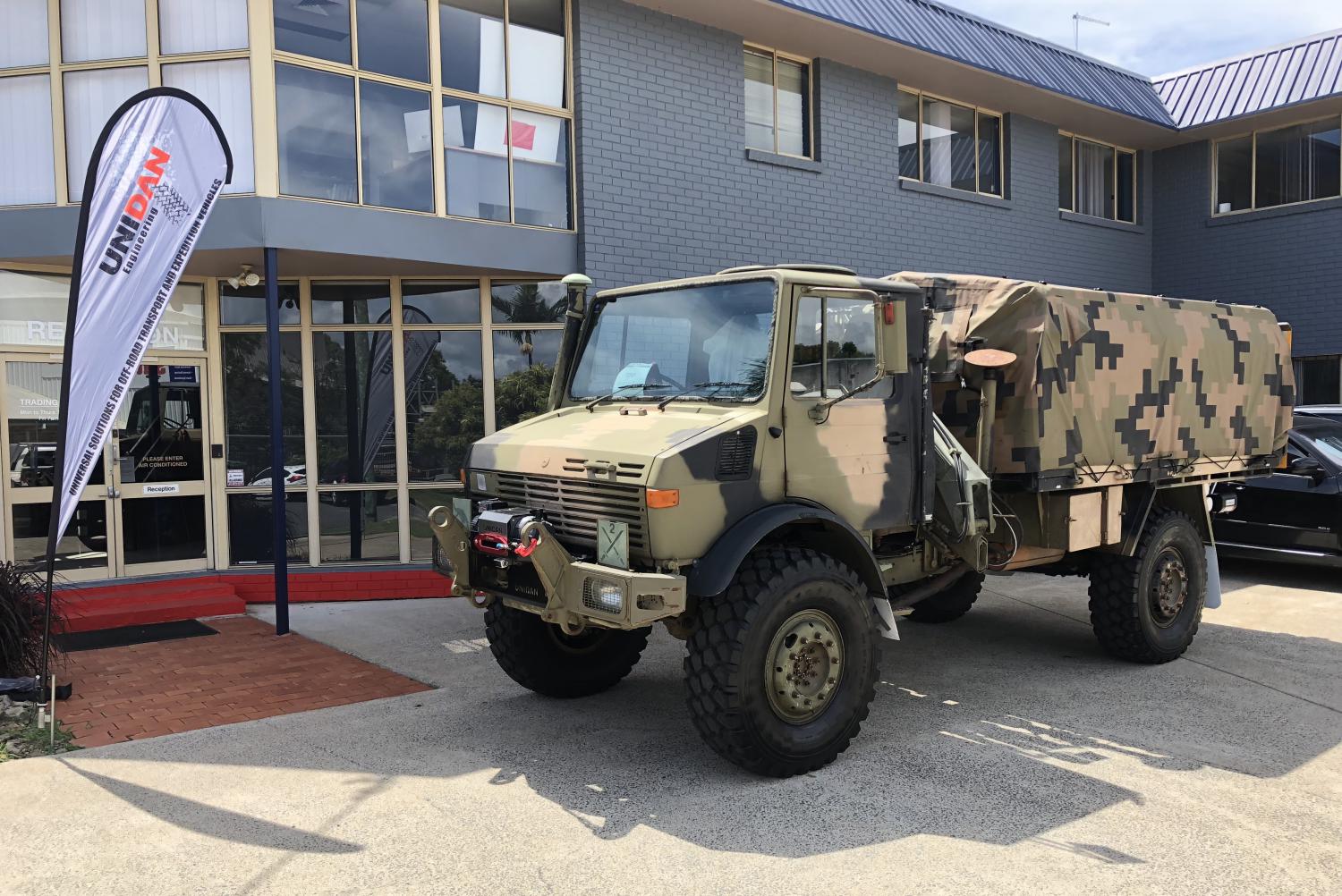 Image for Highly-Accessorised Ex-ADF U1700 Crane Truck – SOLD