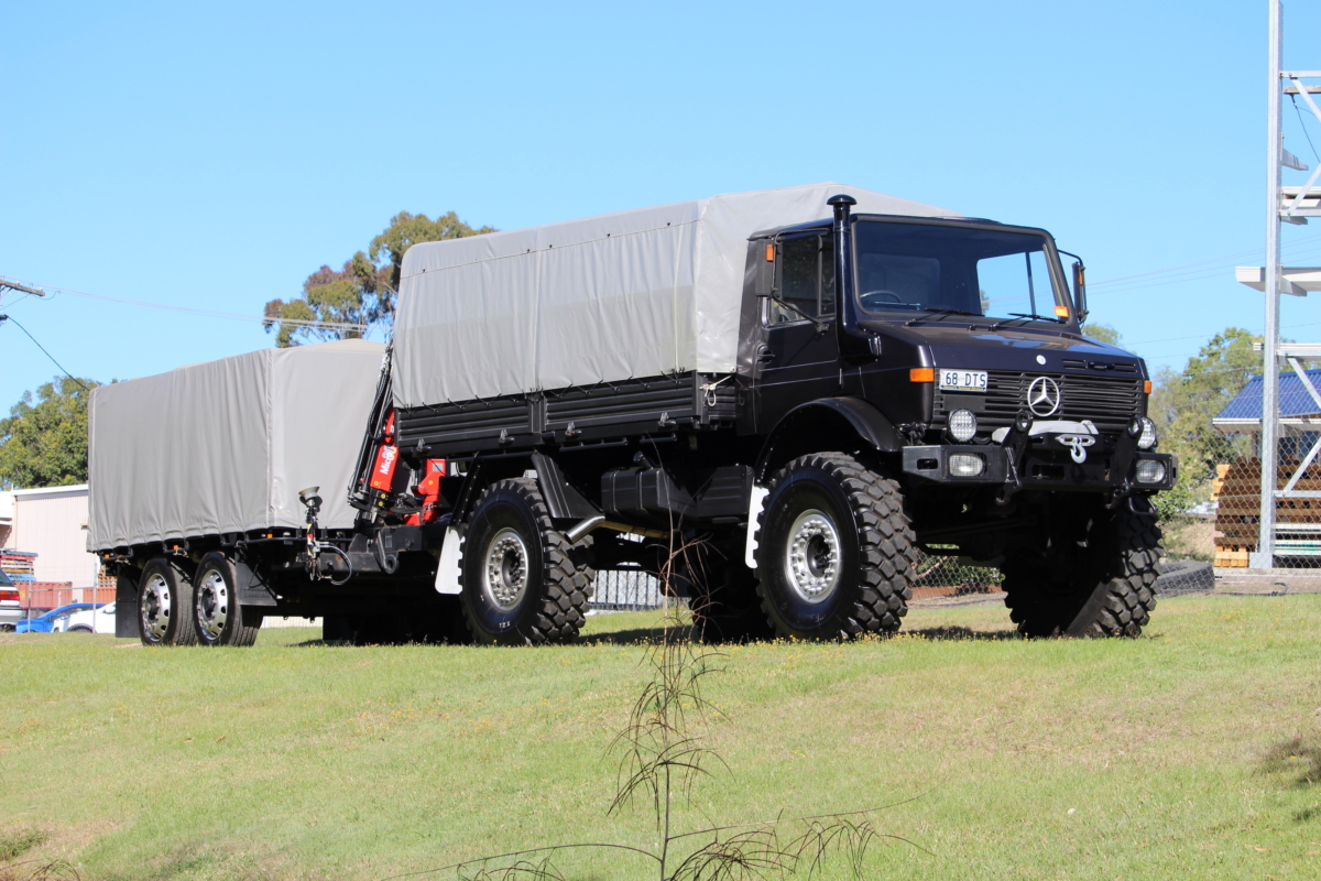 Image for U1700 Unimog with Trailer – SOLD